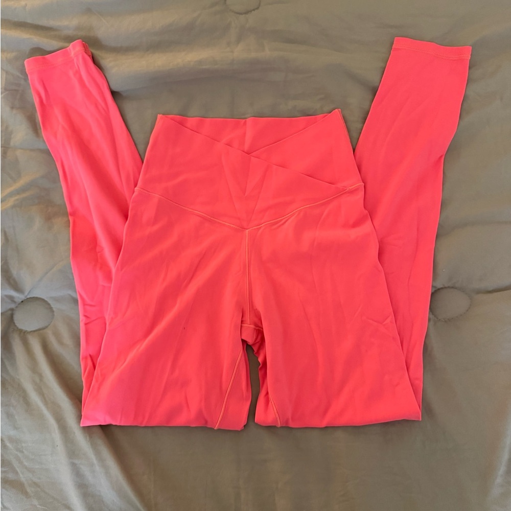 Aerie neon pink leggings